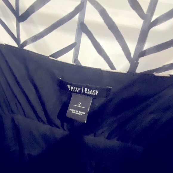 White House Black Market Zebra Print Maxi Dress - Picture 3 of 3